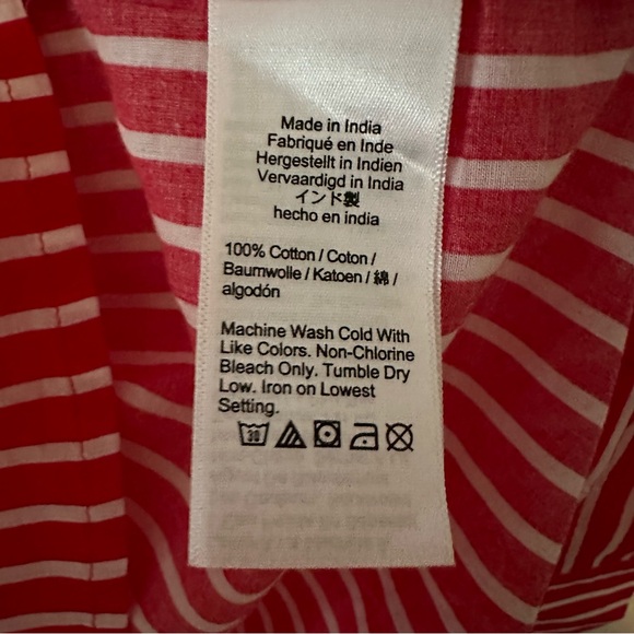 J. Crew • NWT • Cotton voile beach shirt in stripe - Picture 10 of 13